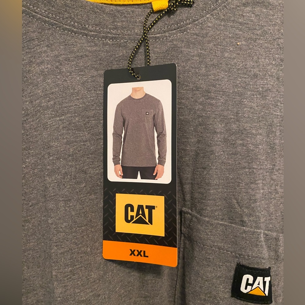 CAT long sleeve work shirt- men’s